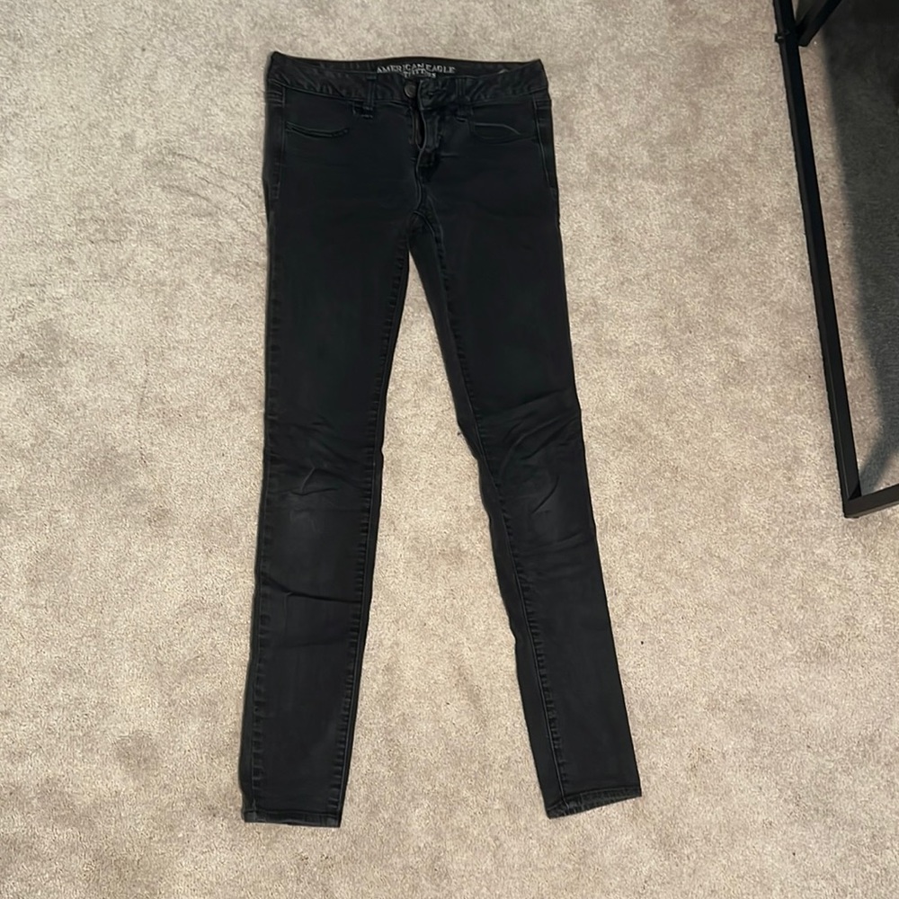 Black American Eagle Jeggings